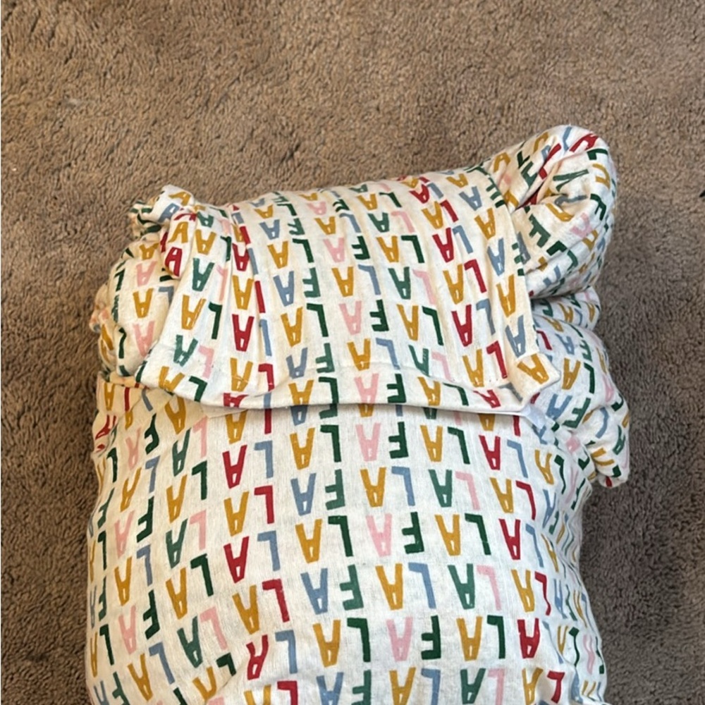 Colorful Christmas sheet set